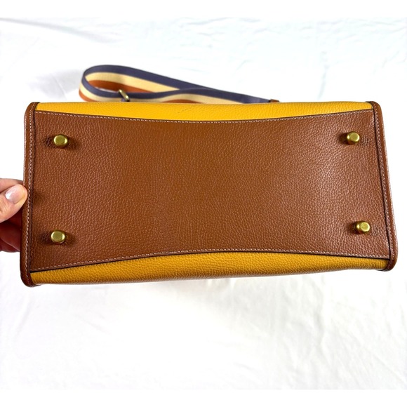 Coach x Disney World 50th Anniversary Field Tote Bag Pebbled Leather Crossbody - Picture 4 of 16